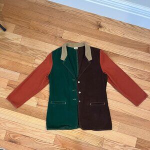 Vintage Vivaldi Jeanswear Blazer / Jacket - Patchwork (S/M)